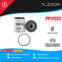 New RYCO Fuel Filter Spin On For HINO 500, RANGER FT 6.6L J07C Z826