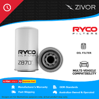 New RYCO Oil Filter Spin On For DYNAPAC CA2500D/PD 4.5L QSB 4.5 Z870