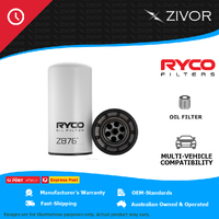 New RYCO Oil Filter Spin On 1.26kg lubrication system Longer Life - Quality Z876