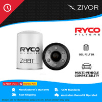 New RYCO Oil Filter Spin On .6kg lubrication system Longer Life - Quality Z881