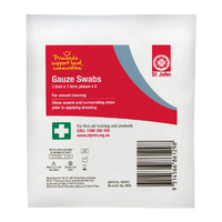 ST JOHN Gauze Swabs Sterilise - 7.5cm x 7.5cm - 5 per pack #2025