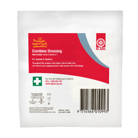 ST JOHN Combine Dressing 10cm x 20cm Sterile First Aid Wound Care #2060