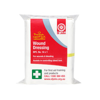 ST JOHN Wound Dressing No.14 Sterile First Aid Emergency Wound Care #2090