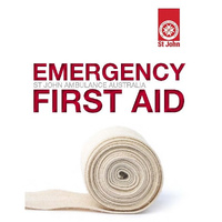 ST JOHN Emergency First Aid Book Medical Emergency Response Guide #3225