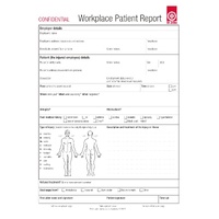 ST JOHN Workplace Patient Report A5 Forms- 10 pack (1 book) #323000