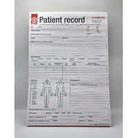 ST JOHN Patient Record A4 Forms 25 Pack (1 Book)Medical First Aid Records #3530