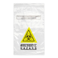 ST JOHN Specimen Biohazard Bag 26 x 16cm Medical Waste Collection #4057