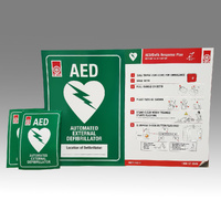 ST JOHN HS1 Signage Pack AED Emergency Defibrillator Safety Signage #434871