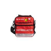 ST JOHN X3 X1 AED Soft Carry Bag Defibrillator Protective Case #452814