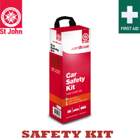 New ST JOHN AMBULANCE Car Safety Kit & First Aid Kit, Vehicle Kit #600203