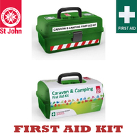 New ST JOHN AMBULANCE Caravan and Camping First Aid Kit, Outdoor Kit #600231