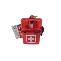 ST JOHN Carabiner Portable First Aid Kit Emergency Medical Supplies #600232