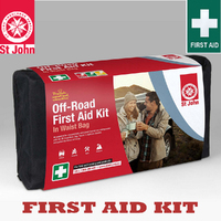 New ST JOHN AMBULANCE Off-road First Aid Kit In Waist Bag, Lightweight #601804
