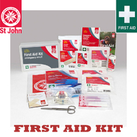 New ST JOHN AMBULANCE Small Emergency First Aid Kit, Easy Access #619501