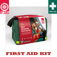 New ST JOHN AMBULANCE First Response First Aid Kit, Lightweight #625301