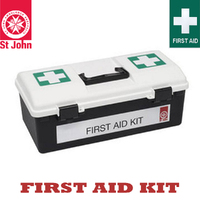 New ST JOHN AMBULANCE Trades Person First Aid Kit, For Workshops #638401