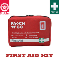 New ST JOHN AMBULANCE Personal First Aid Kit, Portable, Lightweight #640028