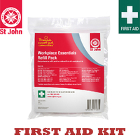 New ST JOHN AMBULANCE Workplace Essentials First Aid Refill Pack #677505