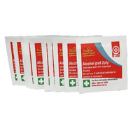 ST JOHN Alcohol Swabs 10 Pack Medical First Aid Cleaning Wipes #8882291