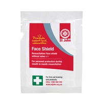 ST JOHN Resuscitation Face Shield W/O Valve CPR FirST Aid Protection #8883537