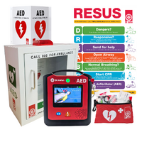 ST JOHN X3 Semi Automatic Defibrillator AED Emergency Medical Bundle #888X3SCAB