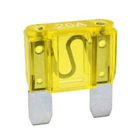 NARVA Yellow Maxi Blade Fuse 20 Amp Pack of 10 #52920