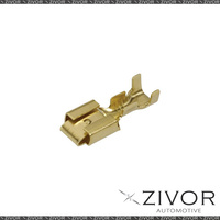 New NARVA Terminal Female Blade Non Insulated 6.3mm (100Pk) 56226