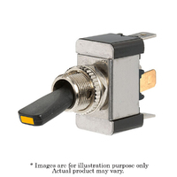 NARVA 12V Heavy Duty Amber LED Illuminated 20A Off/On SPST Toggle Switch 60280BL