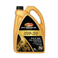 GULFWESTERN Syn-x 7000 (sae 5W-30) 5 Litre #60520