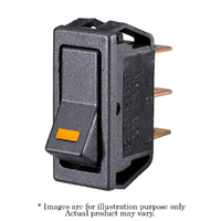 New NARVA 12V Amber LED Illuminated 20A Off/On SPST Rocker Switch 62000BL