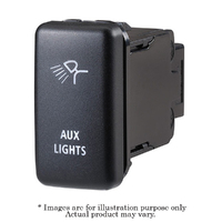 NARVA OE Style Blue LED Illuminated Aux Light on/off Switch Fits Toyota 63318BL