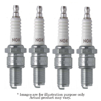 4x New NGK Standard M14x1.25 Non-Resistor Spark Plug B10ES