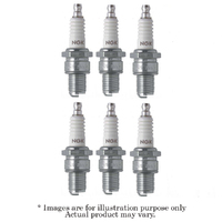 6x New NGK Standard M14x1.25 Non-Resistor Spark Plug B10ES