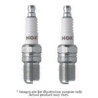 2x New NGK Standard M14x1.25mm Non-Resistor Spark Plug B8EFS