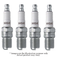 4x New NGK Standard M14x1.25mm Non-Resistor Spark Plug B8EFS