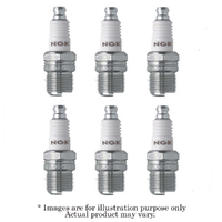 6x New NGK Standard M14x1.25mm Non-Resistor Spark Plug B8EFS