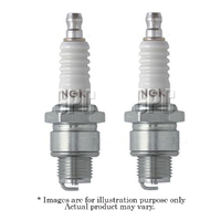 2x New NGK Standard M14x1.25mm Non-Resistor Spark Plug B9HS-10