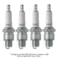 4x New NGK M14x1.25 Non-Resistor Standard Spark Plug B9HS