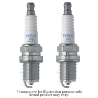 2x New NGK Standard M14x1.25 Resistor Spark Plug BCPR9ES-11