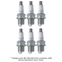 6x New NGK Standard M14x1.25 Resistor Spark Plug BCPR9ES-11
