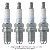 4x NGK Spark Plug For Mitsubishi FTO GPX. 2 Dr 2.0L 6A-12 V6 24V DOHC BKR7EKC-N