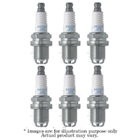6x NGK Spark Plug For Mitsubishi FTO GPX. 2 Dr 2.0L 6A-12 V6 24V DOHC BKR7EKC-N