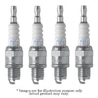4x New NGK Standard M14x1.25mm Resistor Spark Plug BMR6A