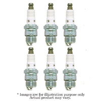 6x New NGK M14x1.25 Non-Resistor Standard Spark Plug BP4FS