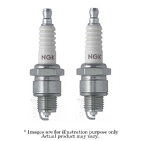 2x New NGK Standard M14x1.25 Non-Resistor Spark Plug BP7HS-10