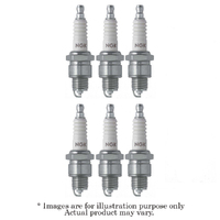 6x New NGK Standard M14x1.25 Non-Resistor Spark Plug BP7HS-10