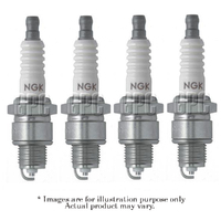 4x New NGK Standard M14x1.25mm Non-Resistor Spark Plug BP8HS-15