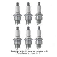 6x New NGK Standard M14x1.25mm Non-Resistor Spark Plug BP8HS-15