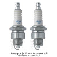 2x New NGK M14x1.25 Resistor Standard Spark Plug BPR5HS