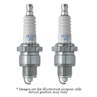 2x New NGK Standard M14x1.25mm Non-Resistor Spark Plug BPZ8HS-10
